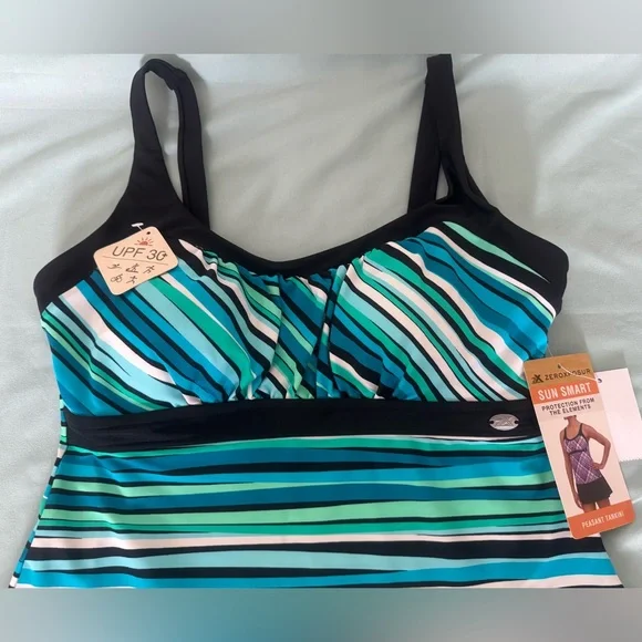 ZeroXposur Tankini Swimsuit Top - Picture 2 of 6